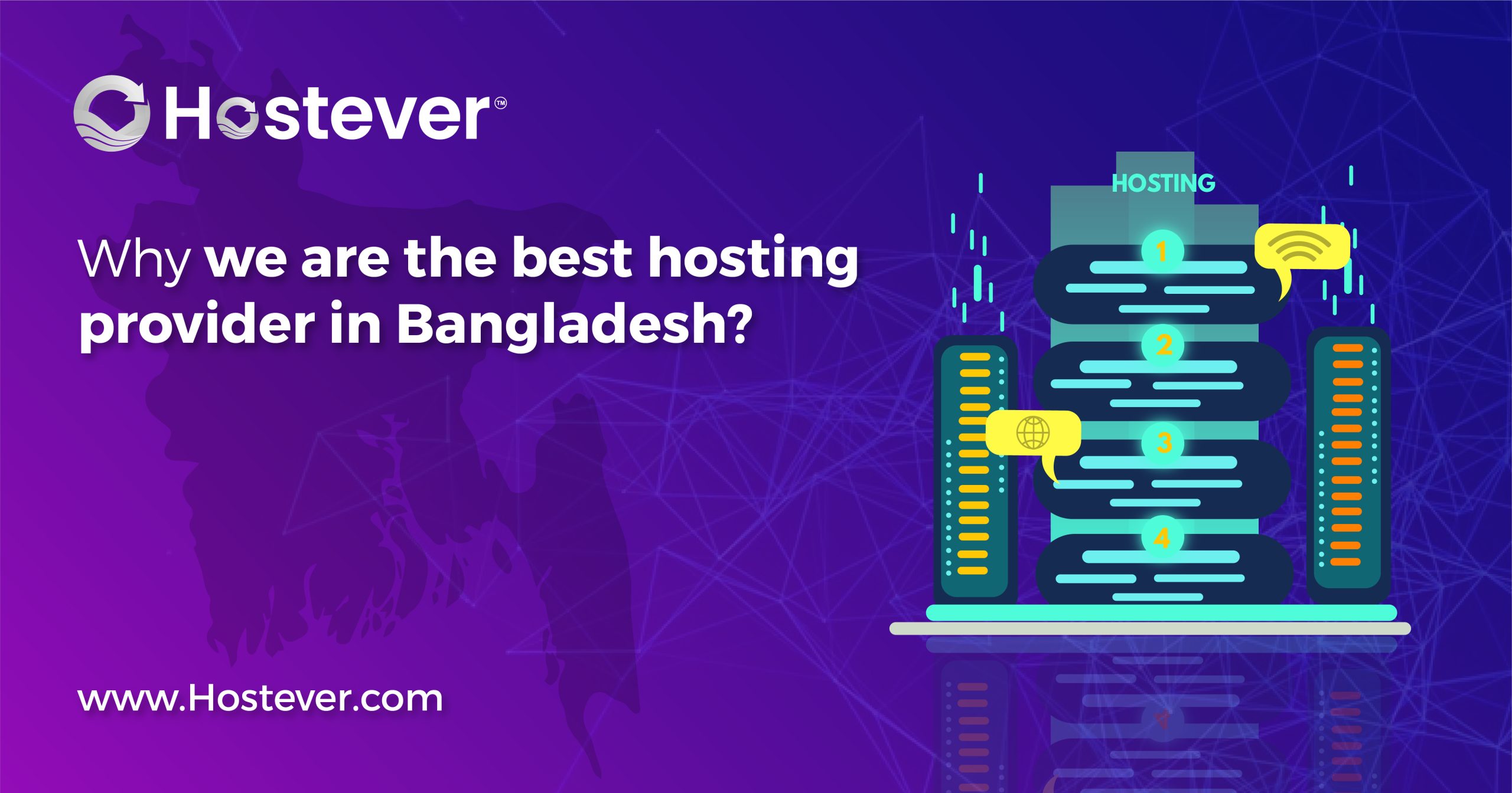 Hostever is the Best Hosting Provider in Bangladesh